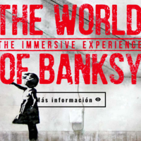 "El Mundo de Banksy: una experiencia inmersiva" llega a Barcelona para hacernos entrar, una vez más, en su obra