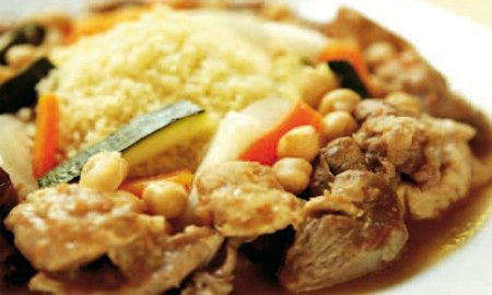 cordero con cuscus