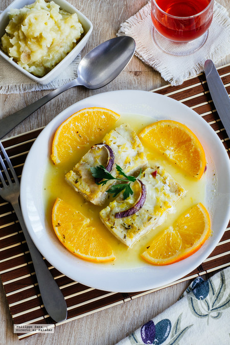 Pescado en salsa de naranja. Receta para Semana Santa