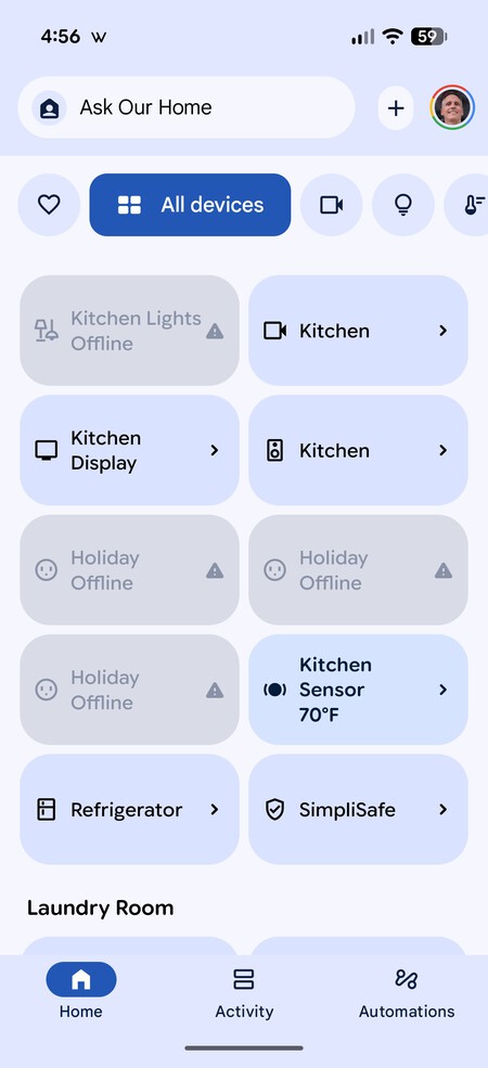 All Lights And Switches Showing
