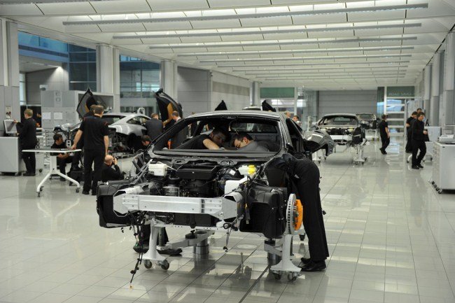 Construccion McLaren MP4-12C
