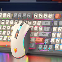 Amazon tiene este kit de teclado y mouse perfecto para gaming: el Free wolf K820 cuesta solo 389 pesos
