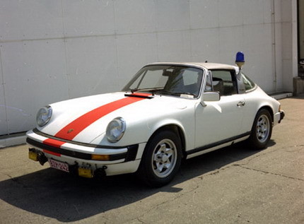 El Porsche 911 de la policía francesa de los años 70