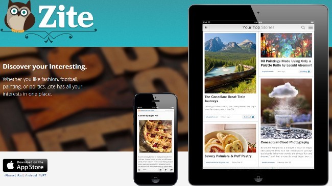 Zite se rediseña por completo en su versión 2.0 para iPhone y iPad