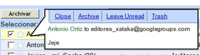 Previsualiza tus e-mails de Gmail en burbujas