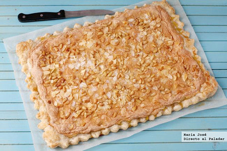 Coca de Llavaneras. Receta de postre con Thermomix