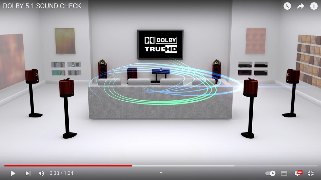 Cinco vídeos en YouTube con sonido Dolby 5.1 para probar que los altavoces de tu Smart TV y Home Cinema funcionan correctamente