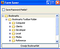 Formsaver, salvando contraseñas en los marcadores de Firefox
