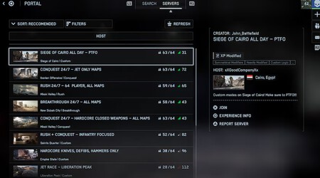 Ejemplo De Servidores En Bf6