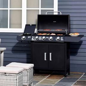 De gas y al más puro estilo americano: así es la barbacoa en oferta con la que sacar todo el partido a terrazas y jardines 