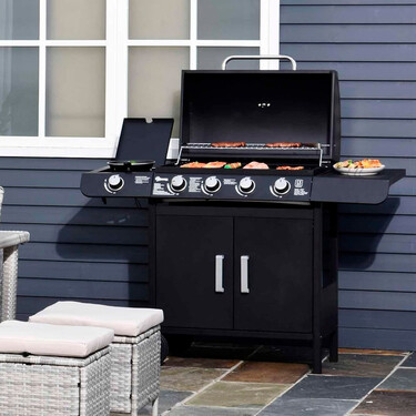Cae a precio mínimo la barbacoa de gas estilo americano para dar de comer a toda la familia aunque sea numerosa