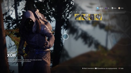 Destiny 2: ubicación de Xur y equipamiento (del 3 al 7 de noviembre)