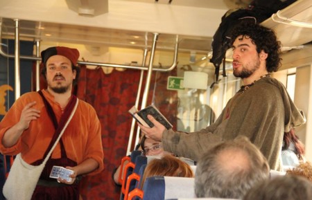 Arrancan los nuevos viajes al medievo con el Tren turístico de Sigüenza