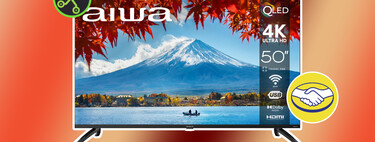 Más barato imposible: Mercado Libre remata esta pantalla QLED de 50 pulgadas con Roku TV integrado 