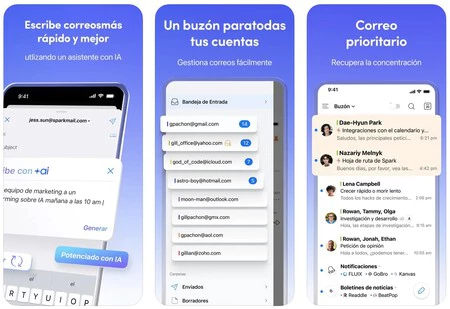 スパークメールiPhone iOS