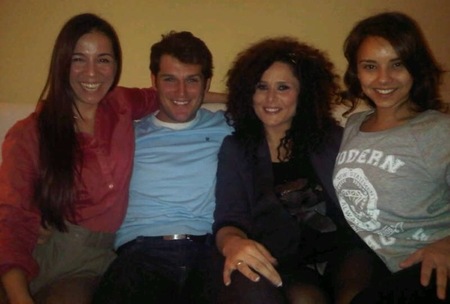 Rosa López con bragas y a lo loco en una reunión de ex-triunfitos