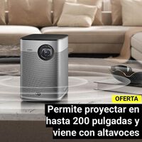 Un proyector ligero, con batería y altavoces Harman Kardon: perfecto para ver Netflix a lo grande 