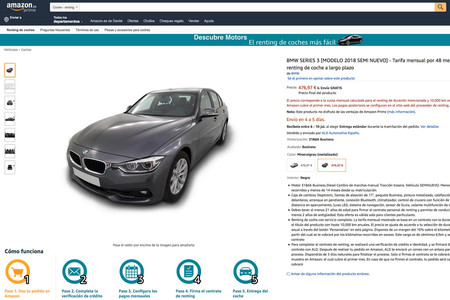 Bmw Serie 3 Renting Amazon