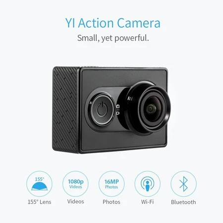 Oferta Flash: cámara Xiaomi Yi Action por 59,49 euros y envío gratis desde España