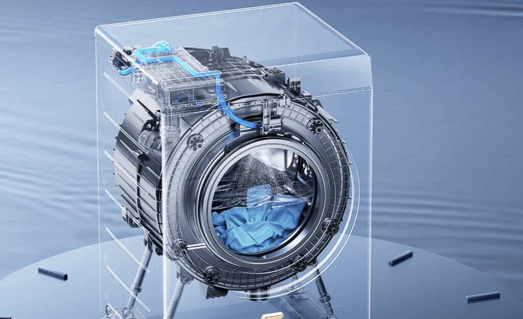 La nueva lavadora de Xiaomi no lava simplemente la ropa: la pesa, la cuida y la somete a super-electrolisis