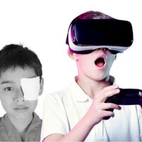 Dicopt, el novedoso tratamiento basado en la realidad virtual para tratar el ojo vago en niños y así reducir el uso del parche