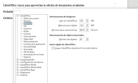Libreoffice Memoria