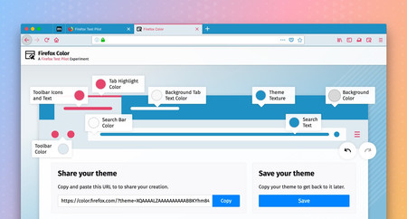 Crea tu propio tema y mira dos sitios web en una misma pestaña, los nuevos experimentos de Firefox que deberías probar