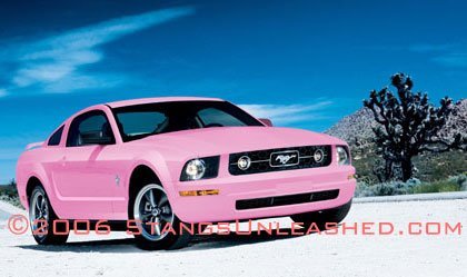 Playboy Pink Mustang, posible nuevo color para el 2008