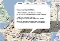 VeniVidiWiki, mashup de guía turística y Google Maps
