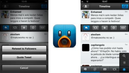 Tweetbot: Capturas de su uso