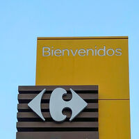 Carrefour lanza en su remate final de rebajas un mueble con chimenea eléctrica a precio de outlet 