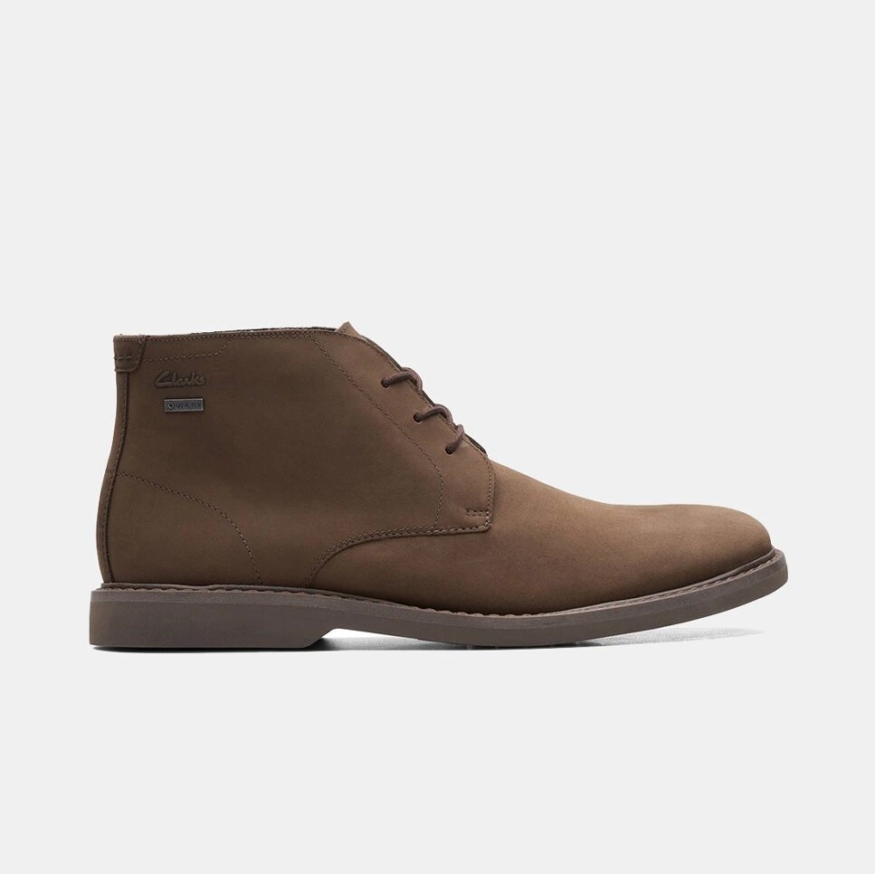 Botas de hombre de piel en color marrón
