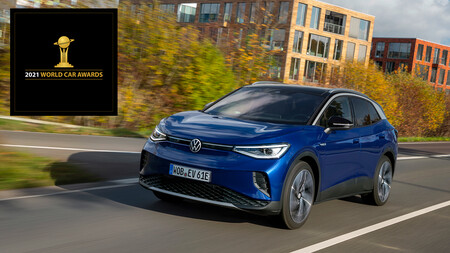 El Volkswagen ID.4 es el Mejor Coche del Año en el Mundo 2021: el SUV eléctrico supera al Toyota Yaris y al Honda e