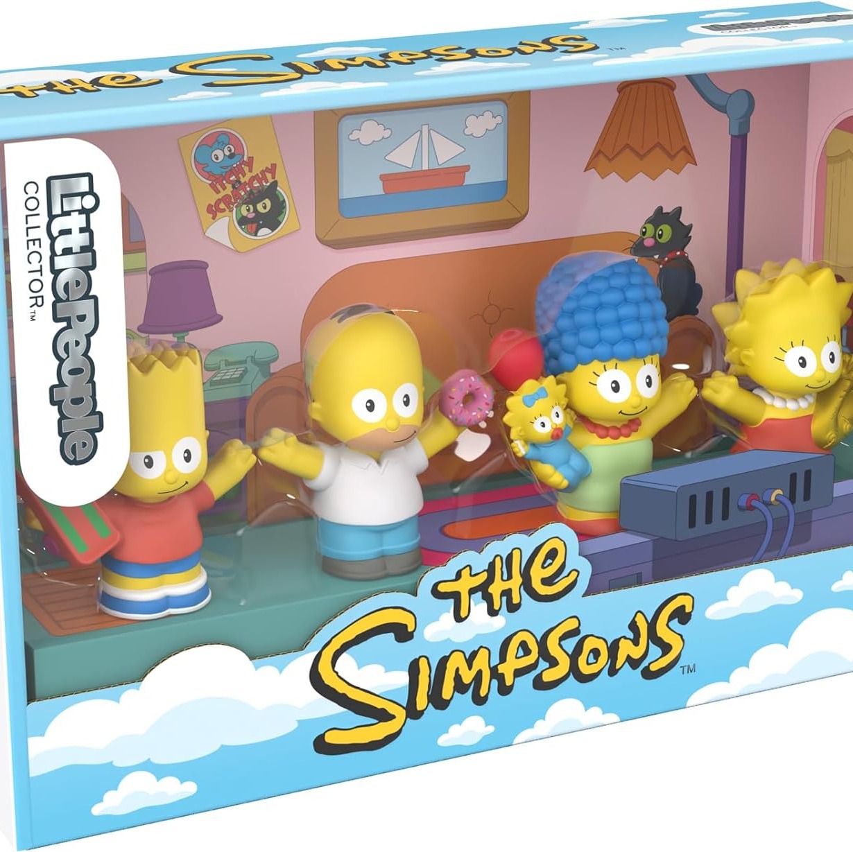 Little People Collector, Set De Figuras De Los Simpsons, Mini Figuras De Colección