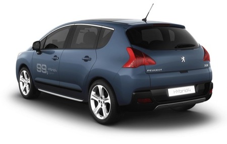 Peugeot RCZ HYbrid4 y 3008 HYbrid4