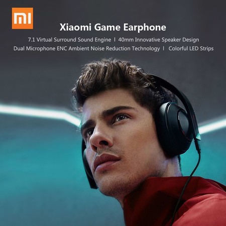 Auriculares gaming Xiaomi Mi Game Headset por 62,49 euros y envío gratis con este cupón