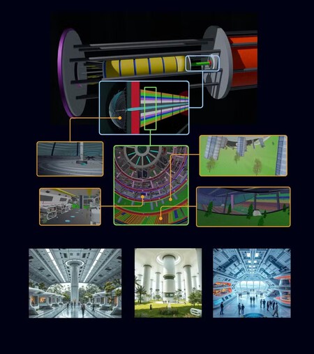 Interior do Chrysalis.