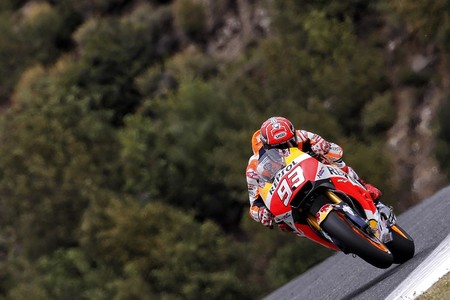 Marc Márquez, decimocuarto en Jerez: "Nos ha tocado sacrificar el entreno pero tenemos cosas positivas"