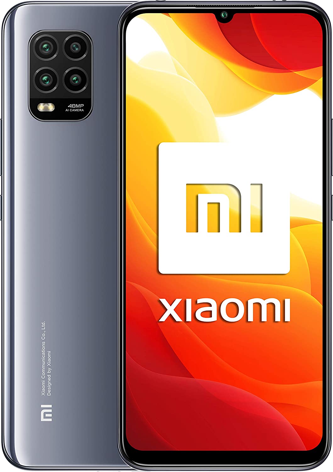 Xiaomi Mi 10 Lite 5G (Pantalla AMOLED 6.57”, TrueColor, 6GB+128GB, Camara de 48MP, Snapdragon 765G, 4160mah con Carga 20W, Android 10) Gris