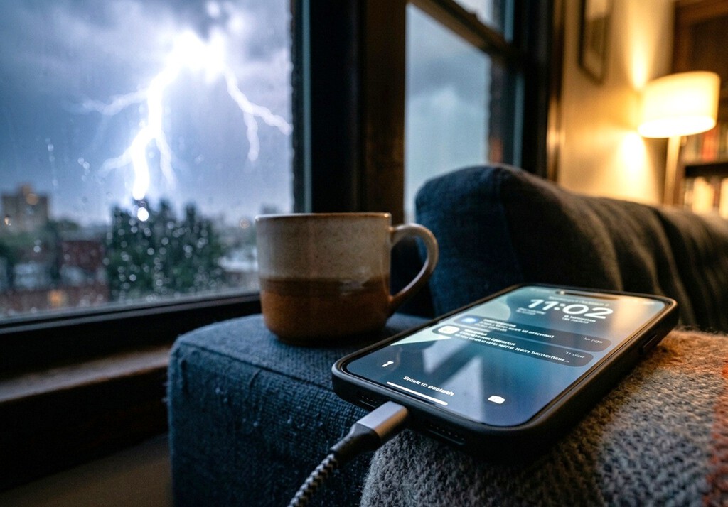 Muchos creen que desconectar los aparatos electrónicos por una tormenta es buena idea. Esto dice la ciencia
