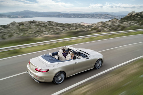 Mercedes-Benz Clase E Cabrio 2017: la misma tecnología, ahora con sombrero de quita y pon