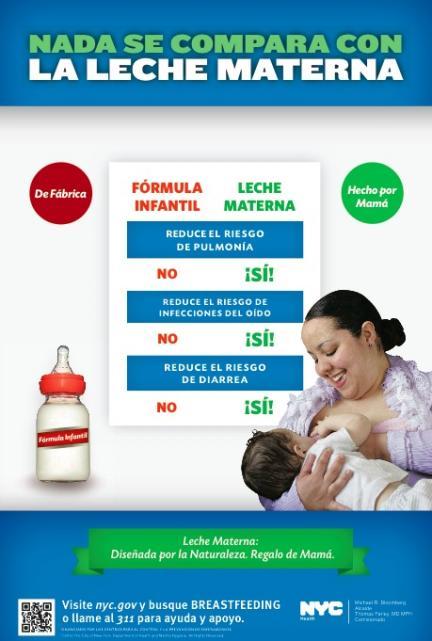 Campaña lactancia Nueva York