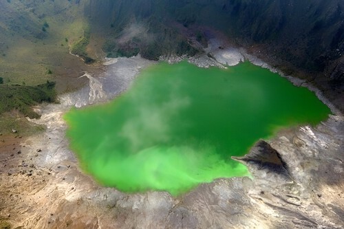 La UNAM dice que algo inusual está pasando en el lago del volcán Chichón. Hace 44 años hizo erupción