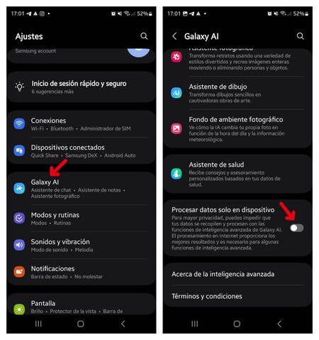 Procesamiento De Datos Galaxy Ai