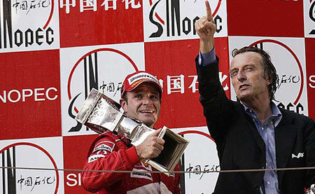 Podio China F1 2004