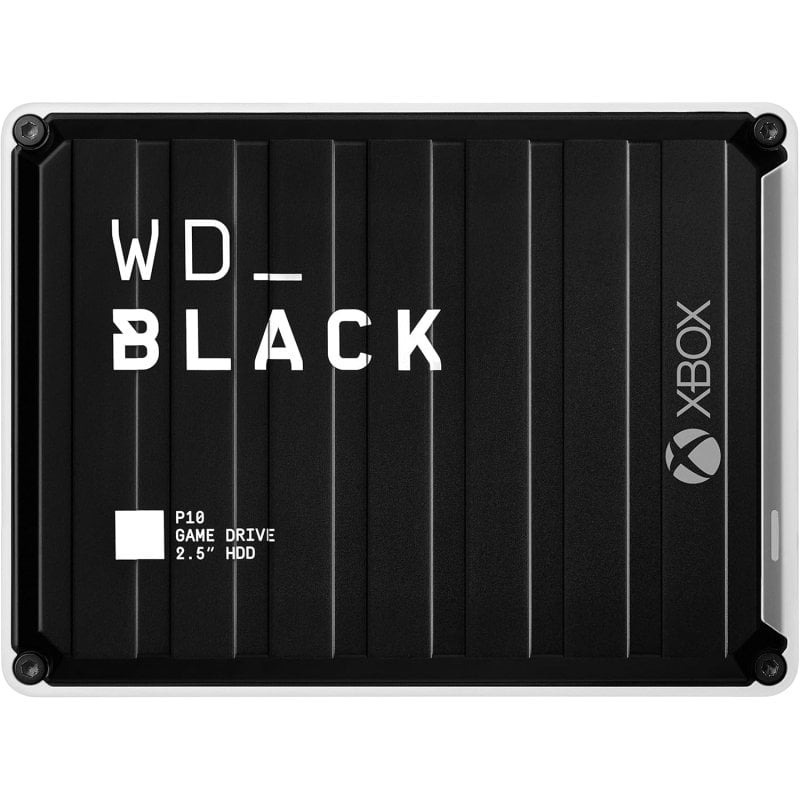 WD_BLACK P10 6TB Game Drive HDD portátil, USB 3.2 Gen 1, hasta 130 MB/s, Type-A compatible con Playstation, Xbox, PC y Mac