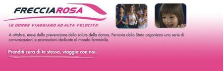 Durante octubre, las mujeres viajan gratis en los trenes italianos