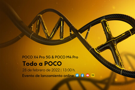 Los POCO X4 Pro 5G y POCO M4 Pro ya tienen fecha de presentación en España