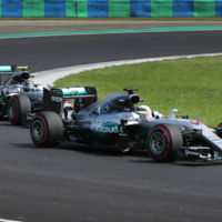 Trabajada victoria de Lewis Hamilton por delante de Nico Rosberg en Hungría