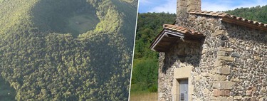 La Virgen se apareció dentro de un volcán de la Garrotxa. Así que levantaron una de las ermitas más especiales del mundo